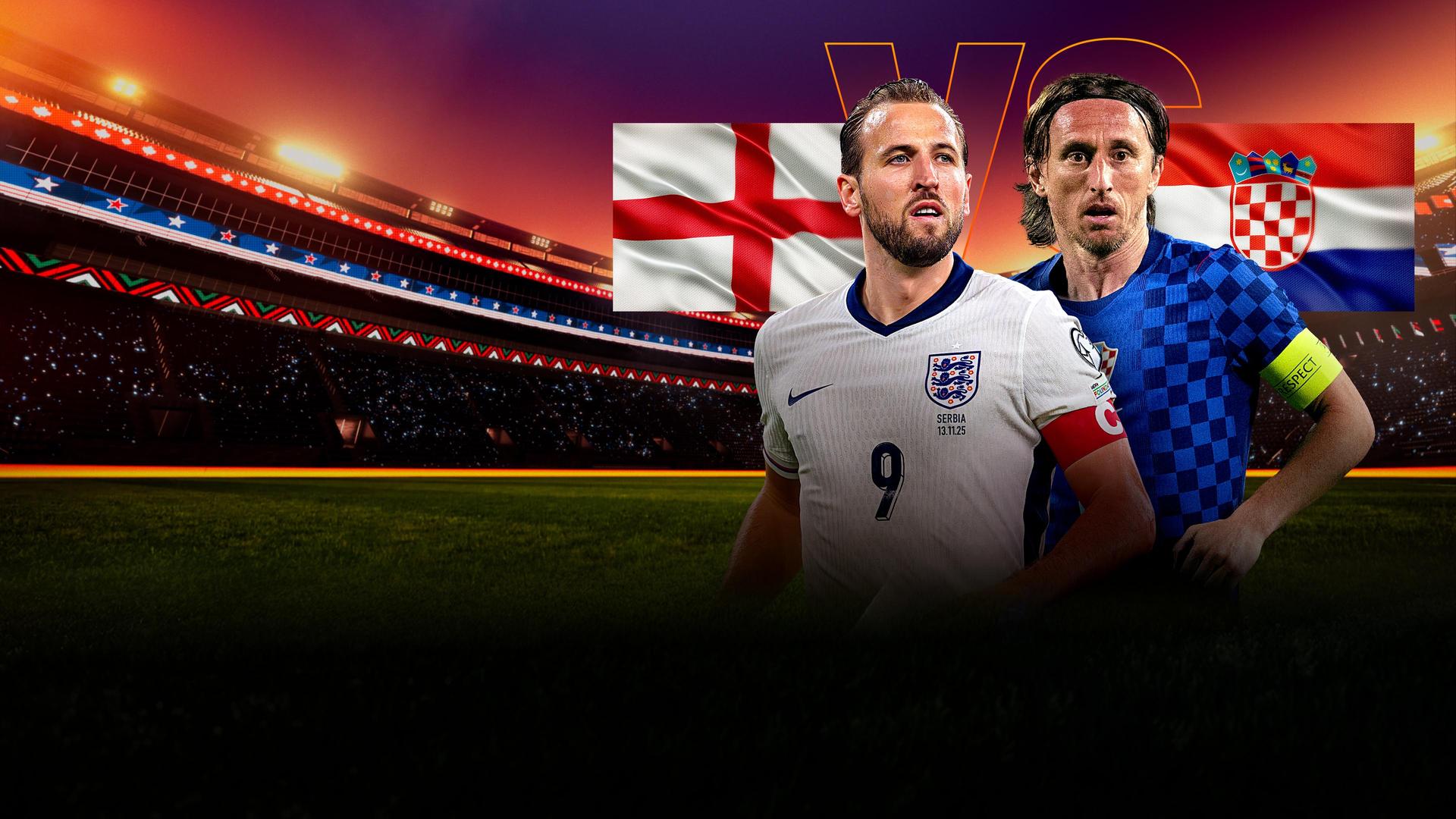 Vorrunde: Gruppe L England - Kroatien