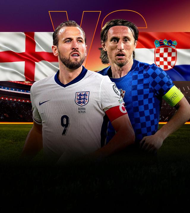 Vorrunde: Gruppe L England - Kroatien
