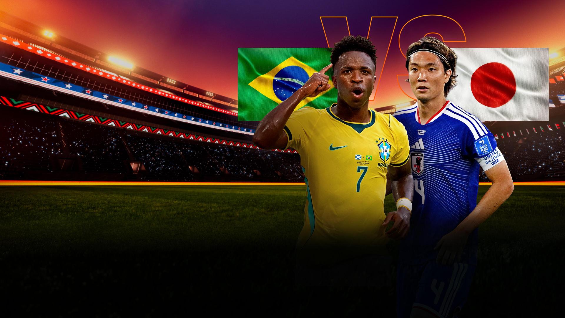 Sechzehntelfinale: Brasilien - Japan