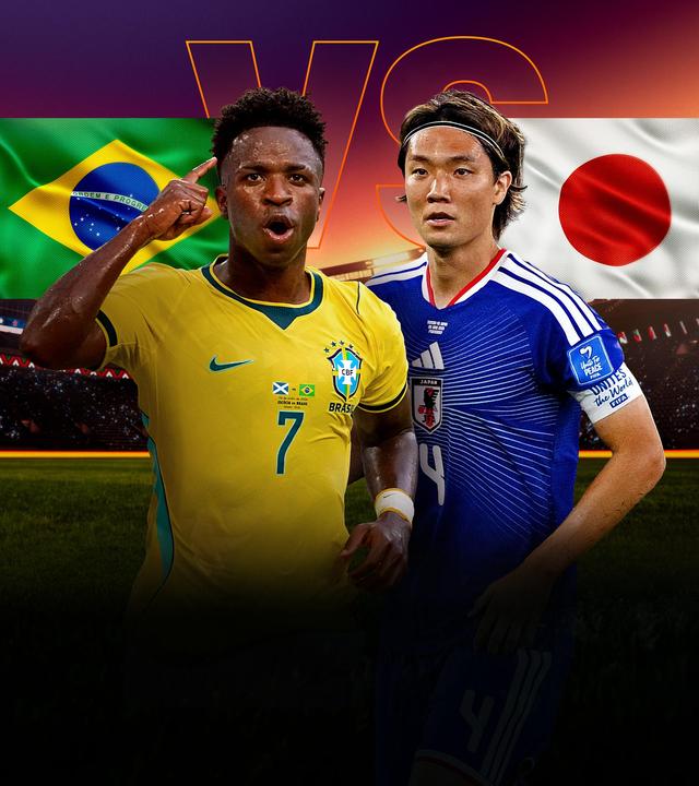 Sechzehntelfinale: Brasilien - Japan