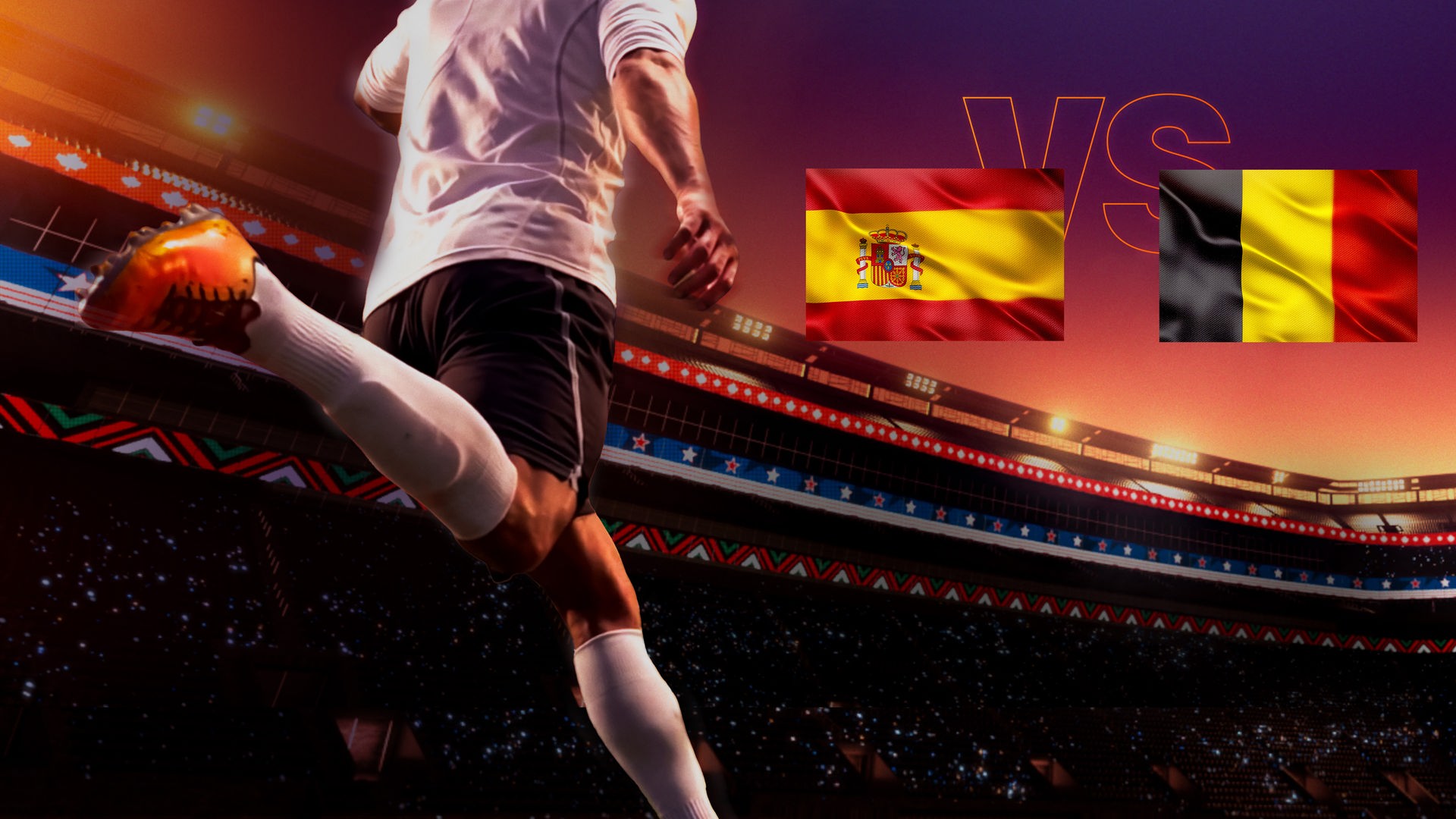Viertelfinale - Spanien - Belgien