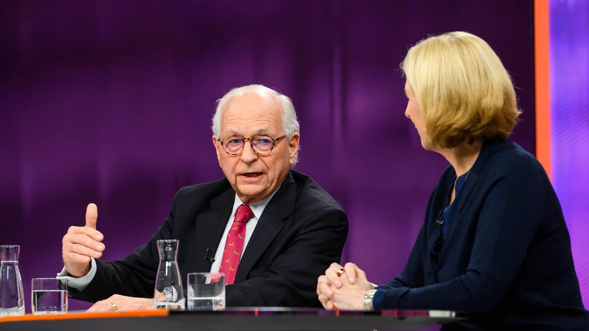 Wolfgang Ischinger bei Maybrit Illner