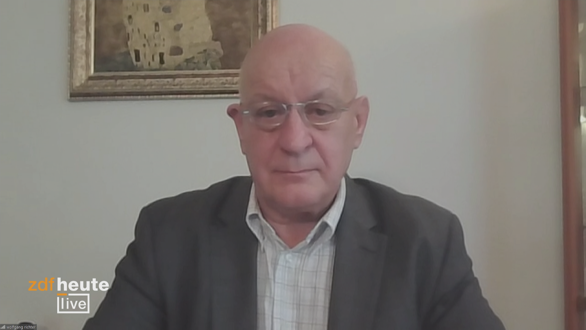 Oberst a. D. Wolfgang Richter zur ukrainischen Gegenoffensive bei ZDFheute live