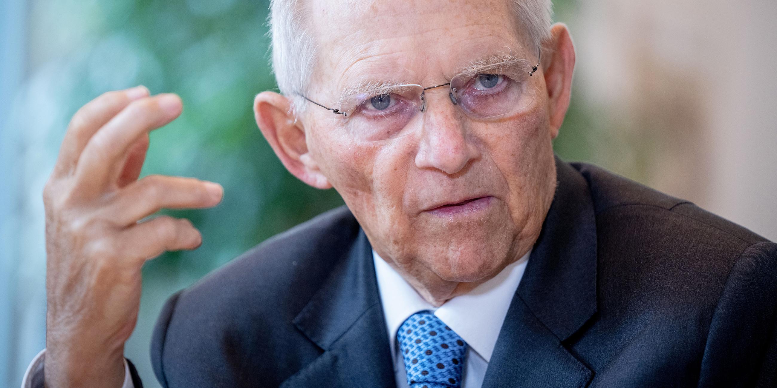 Wolfgang Schäuble am 23.06.2021 in Berlin