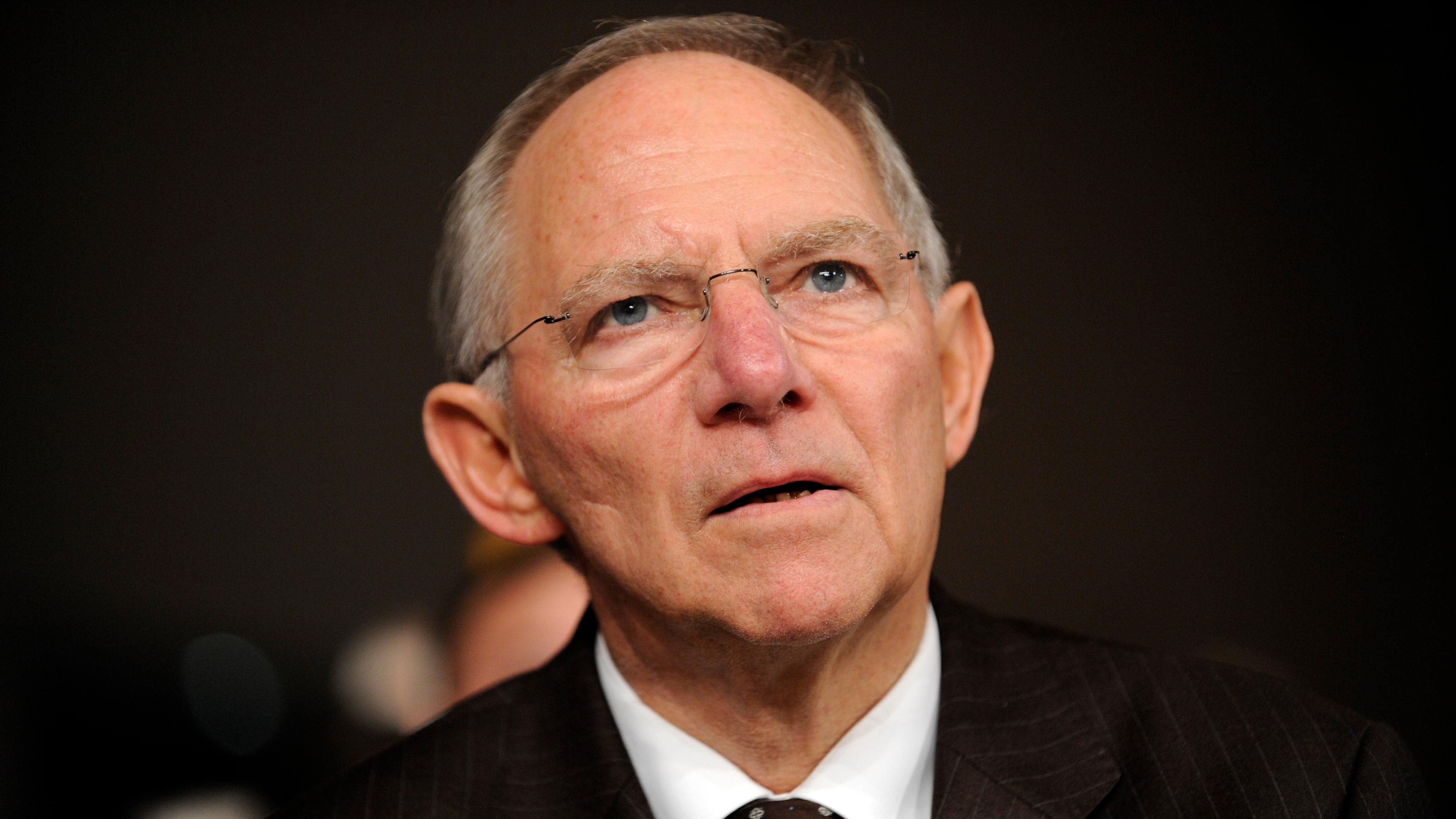 Bundestagspräsident Wolfgang Schäuble (CDU). Archivbild