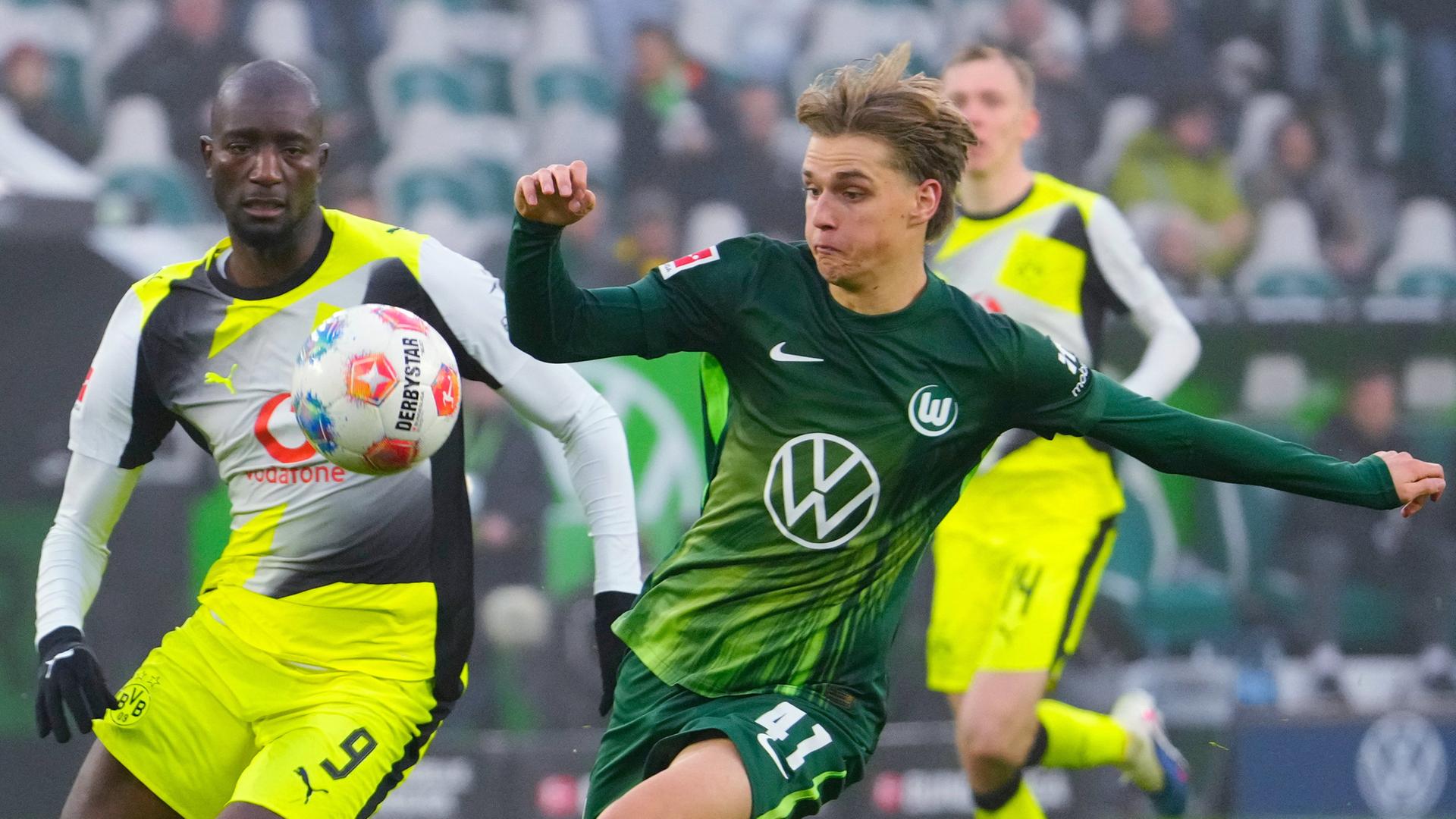 Serhou Guirassy und Jan Buerger am 07.02.26