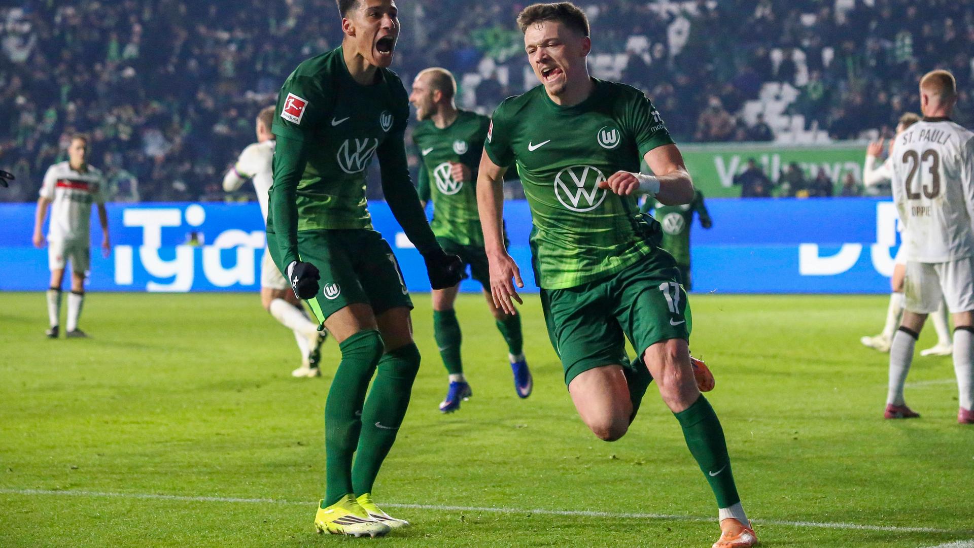 Dzenan Pejcinovic bejubelt sein Tor