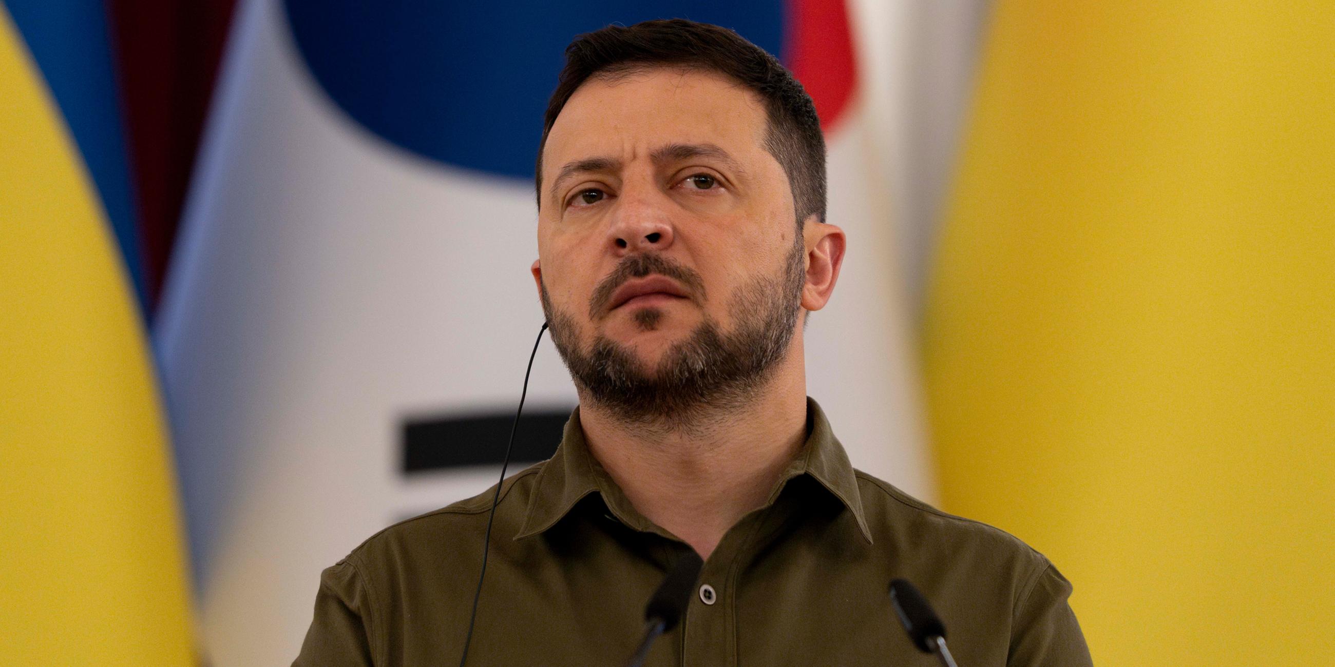 Wolodymyr Selenskyj am 15.07.2023 in Kiew.