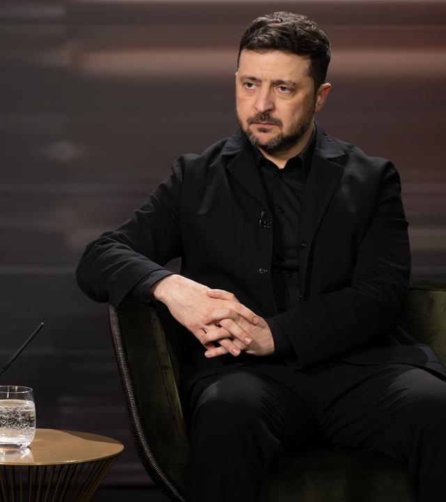 Wolodymyr Selenskyj  bei Markus Lanz