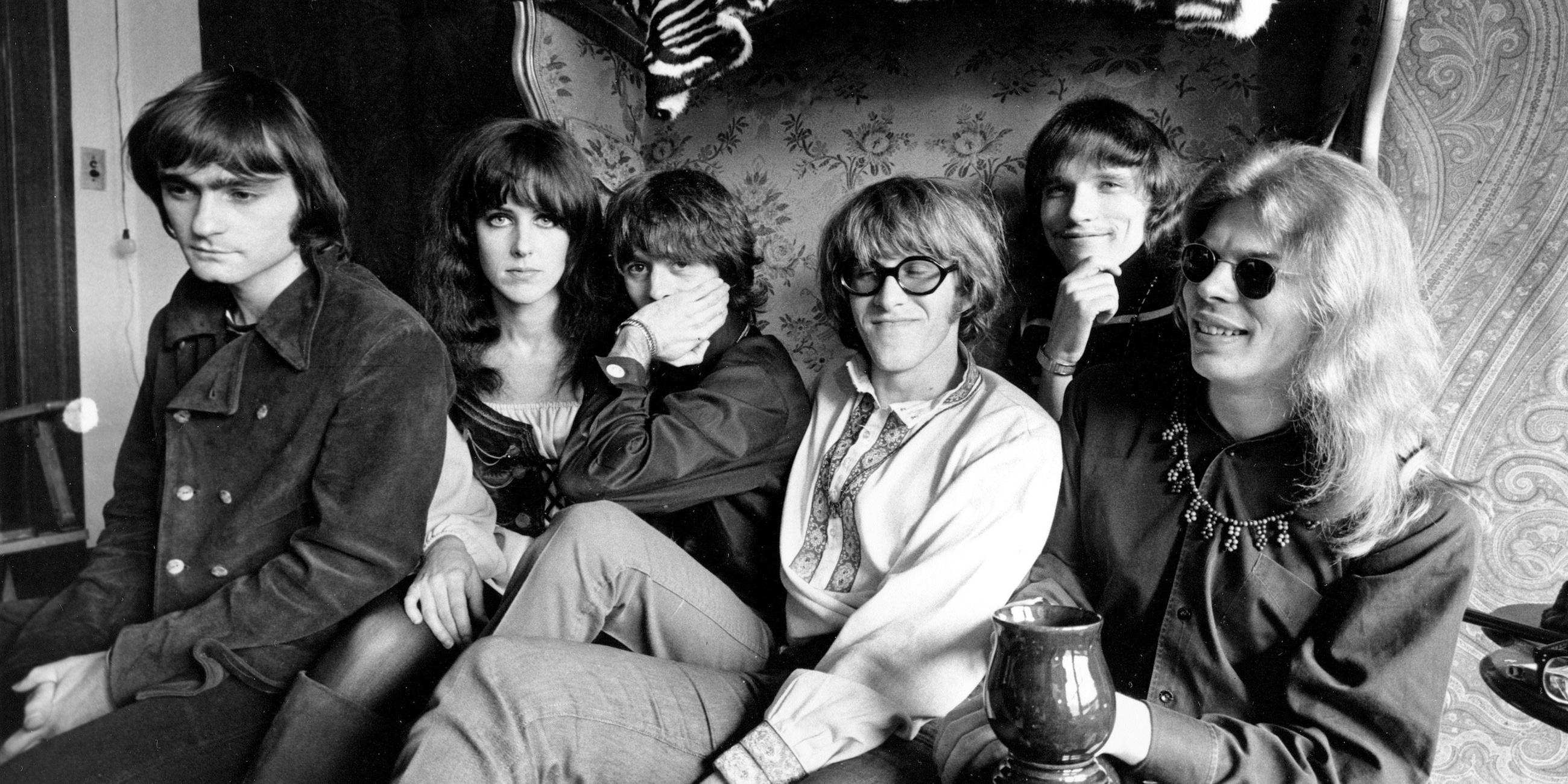 Die Band Jefferson Airplane, aufgenommen am 08.03.1968 in San Francisco (USA)
