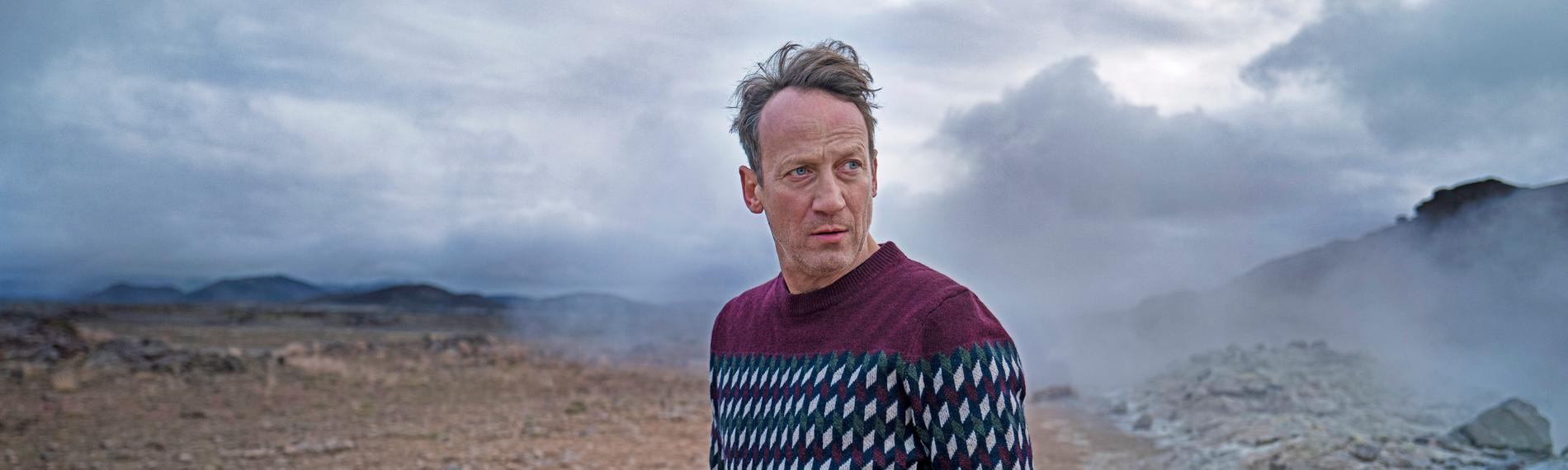 Wotan Wilke Möhring auf Island