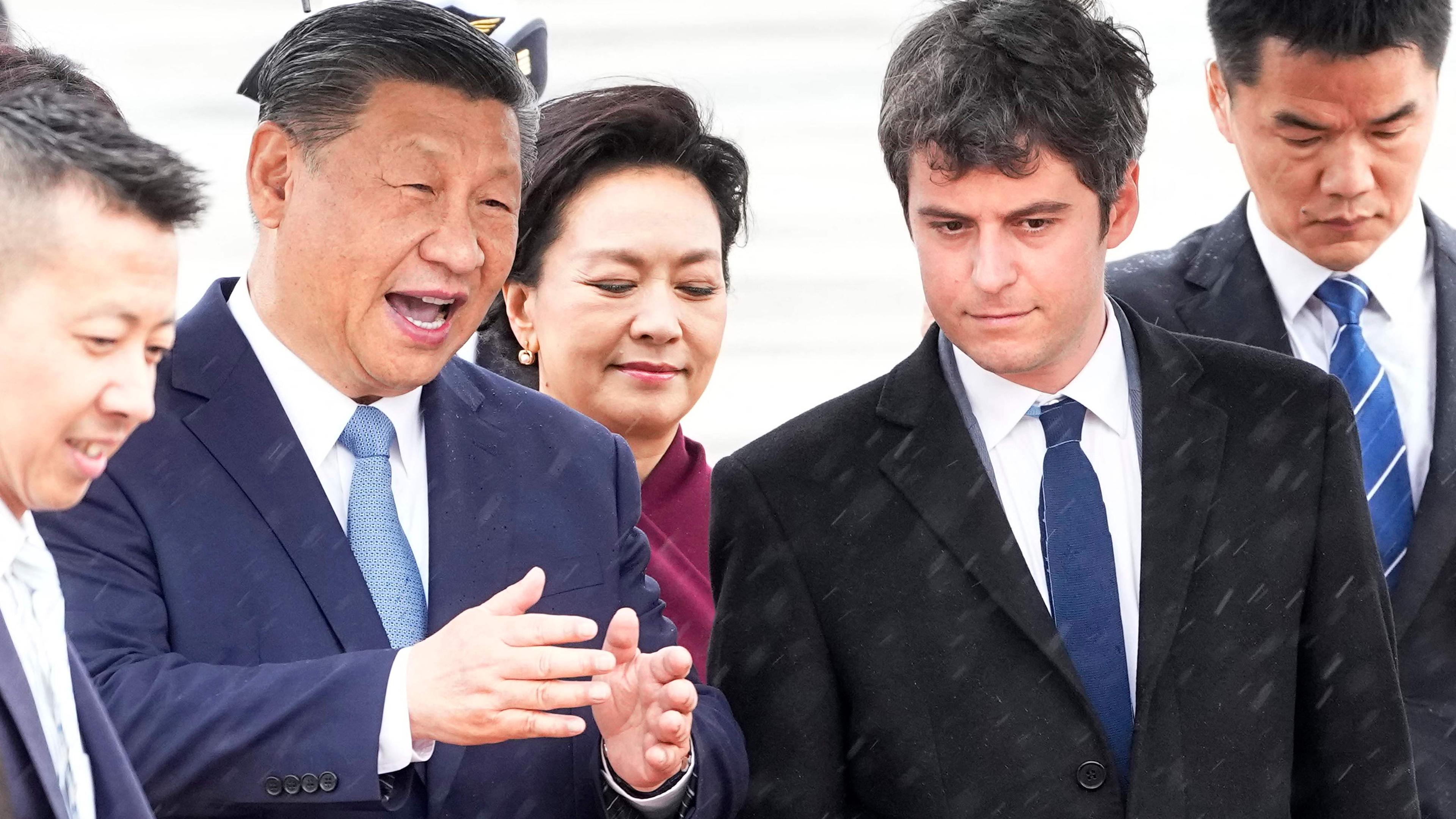 Chinas Präsident Xi zu Besuc in Frankreich