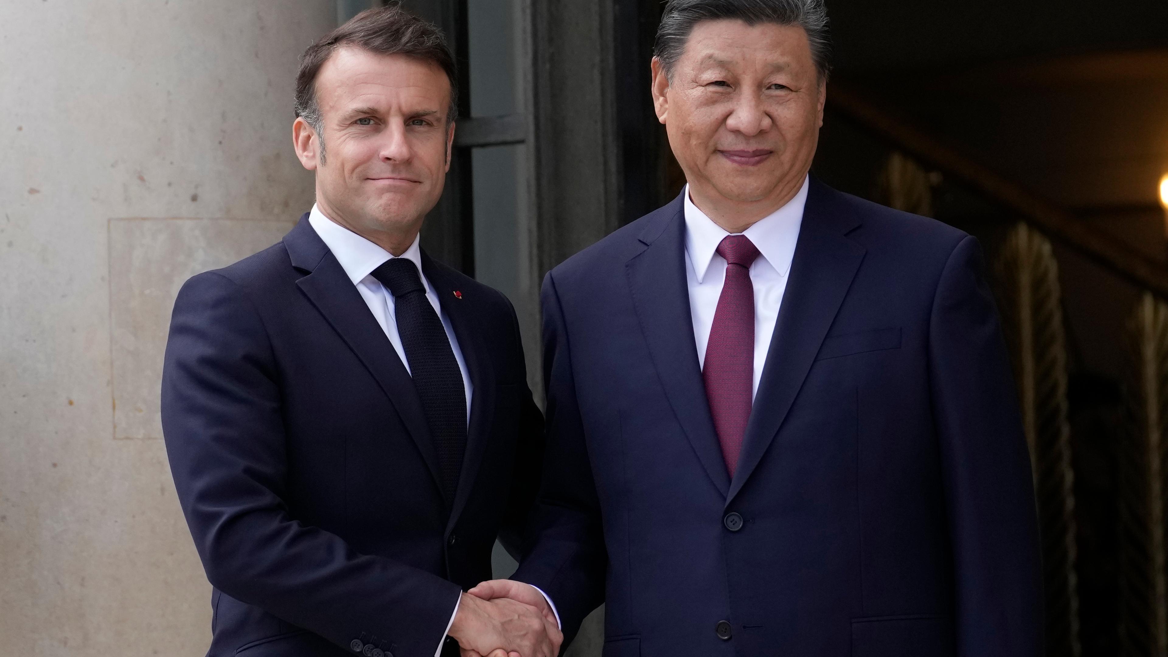 Chinas Präsident Xi ist auf Europa-Reise.