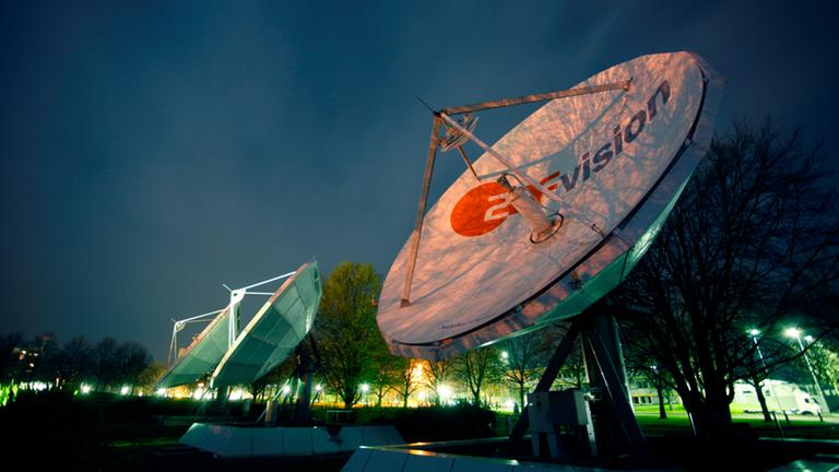 ZDF-Antennen auf dem Mainzer Lerchenberg