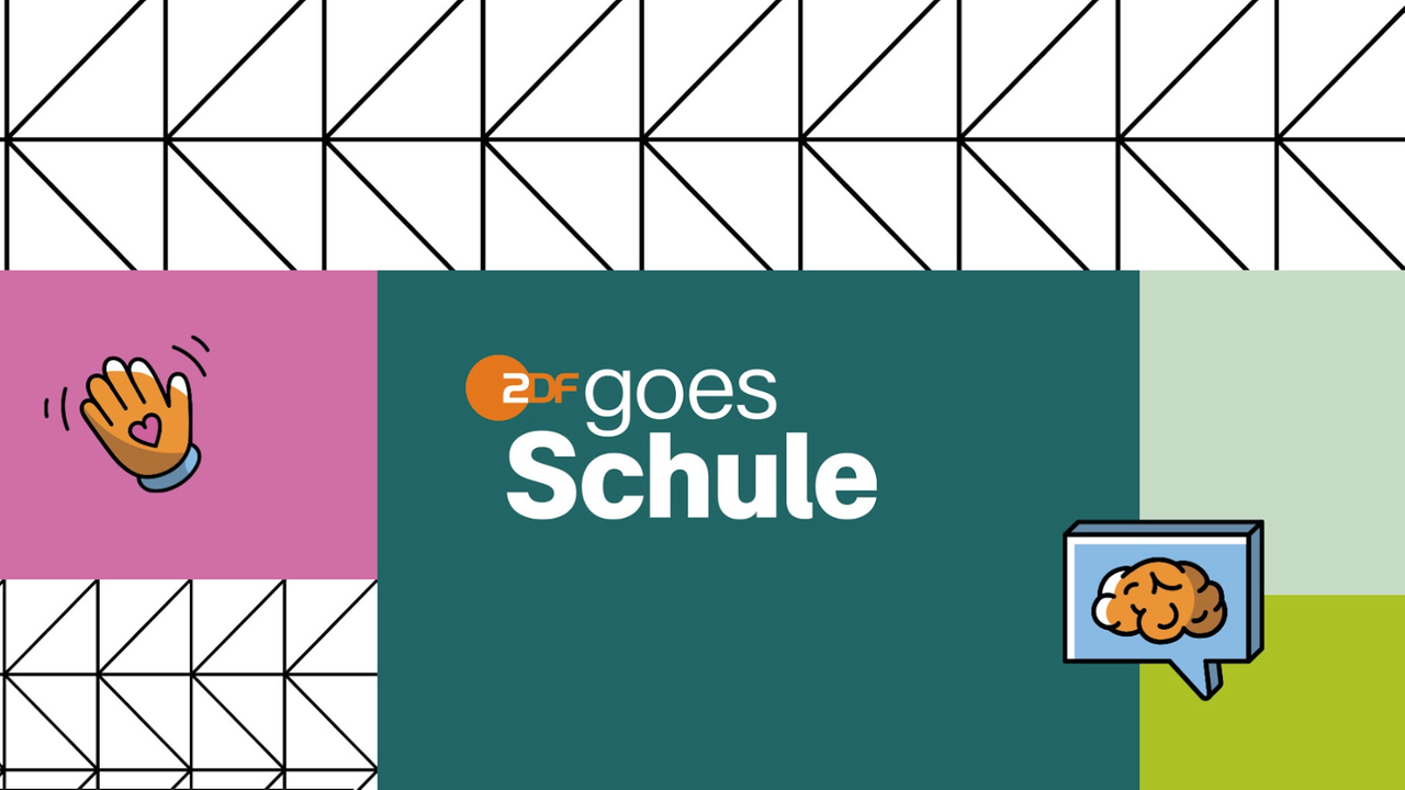 Logo für Bildungsangebot unter "ZDF goes Schule"