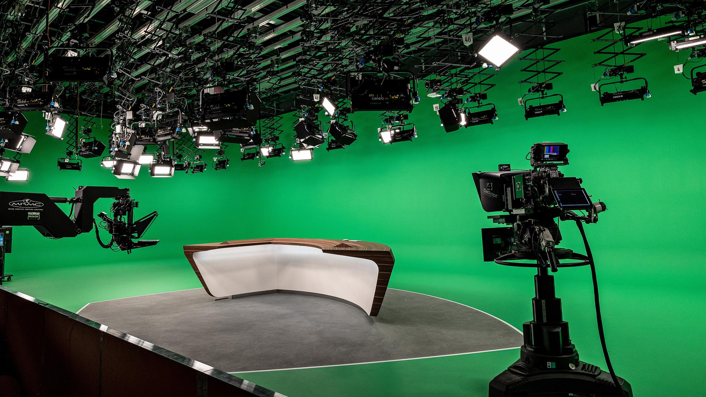 Das neue ZDF-Nachrichtenstudio