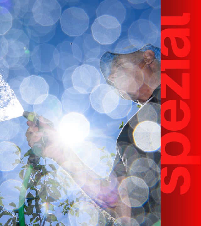 Eine Hitzeglocke über Europa mit Temperaturen um die 40 Grad macht den Aufenthalt im Freien und in Gebäuden ohne Klimaanlage zur Tortur.