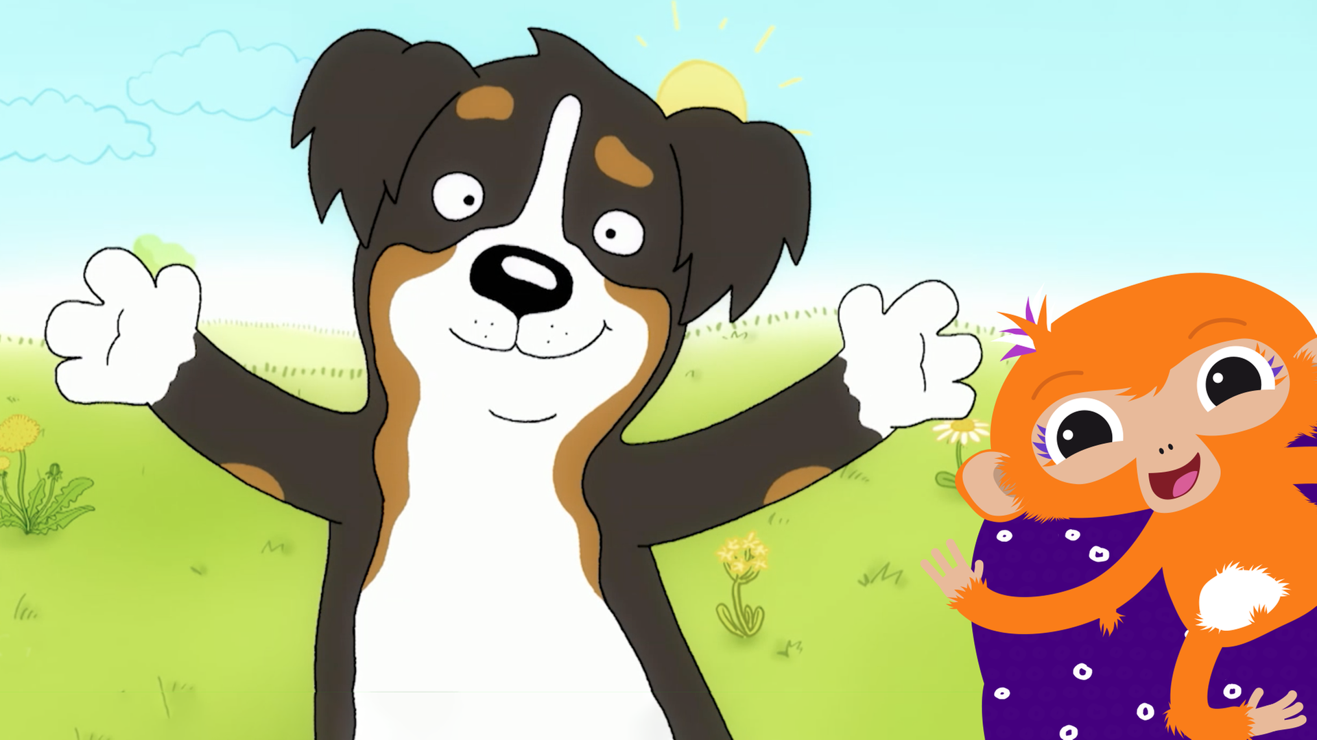 Keks hebt grüßend die Tatzen