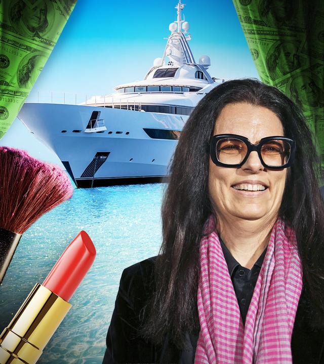 Würth & Francois Bettencour-Meyers vor einer Yacht