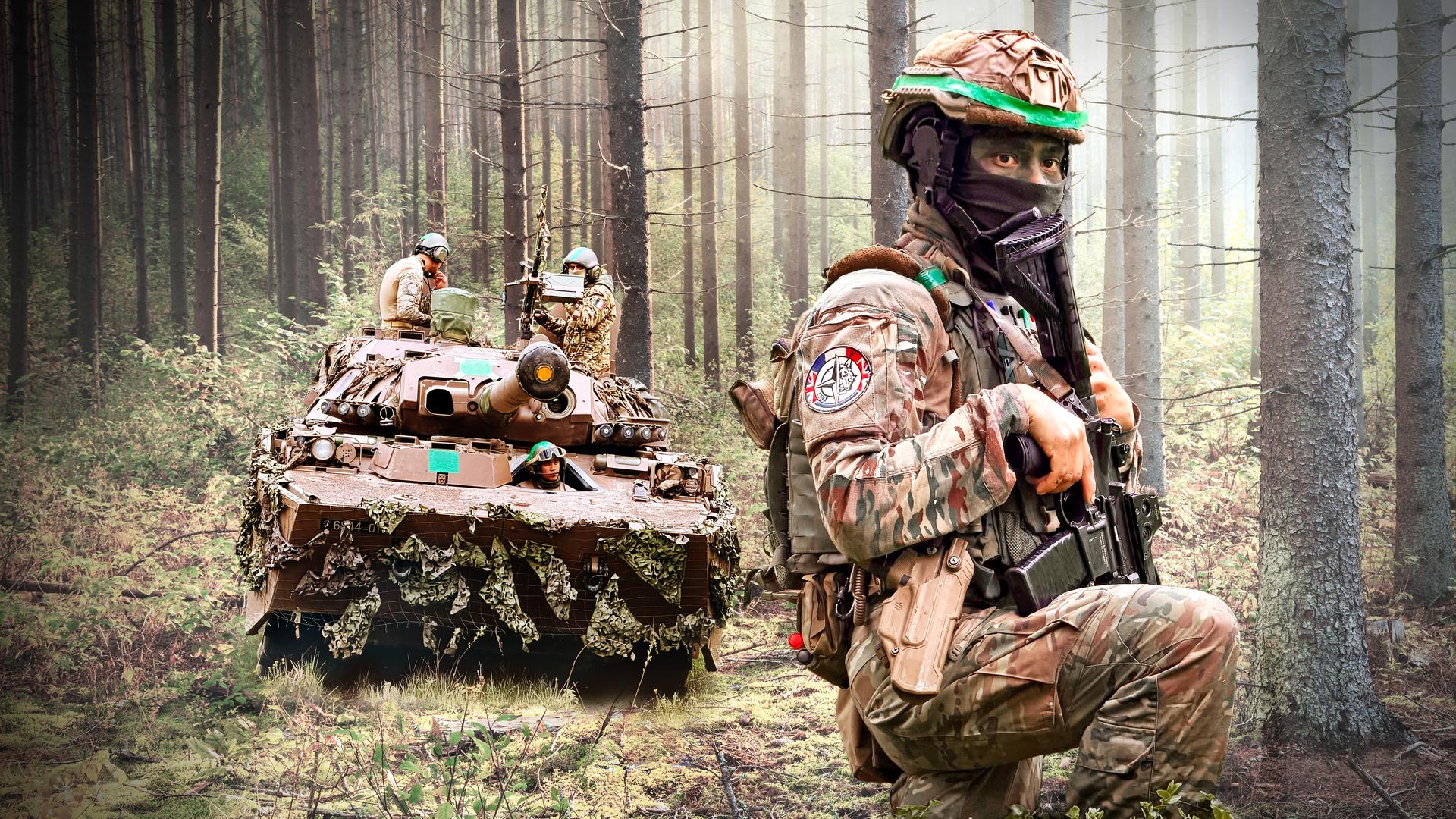 Fremdenlegion: Im Kampf für Europa - NATO-Manöver in Estland