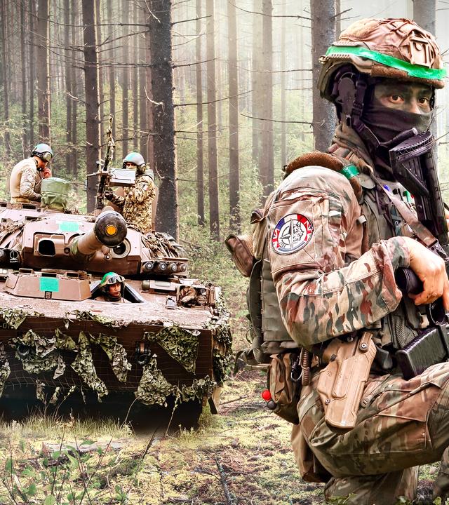 Fremdenlegion: Im Kampf für Europa - NATO-Manöver in Estland