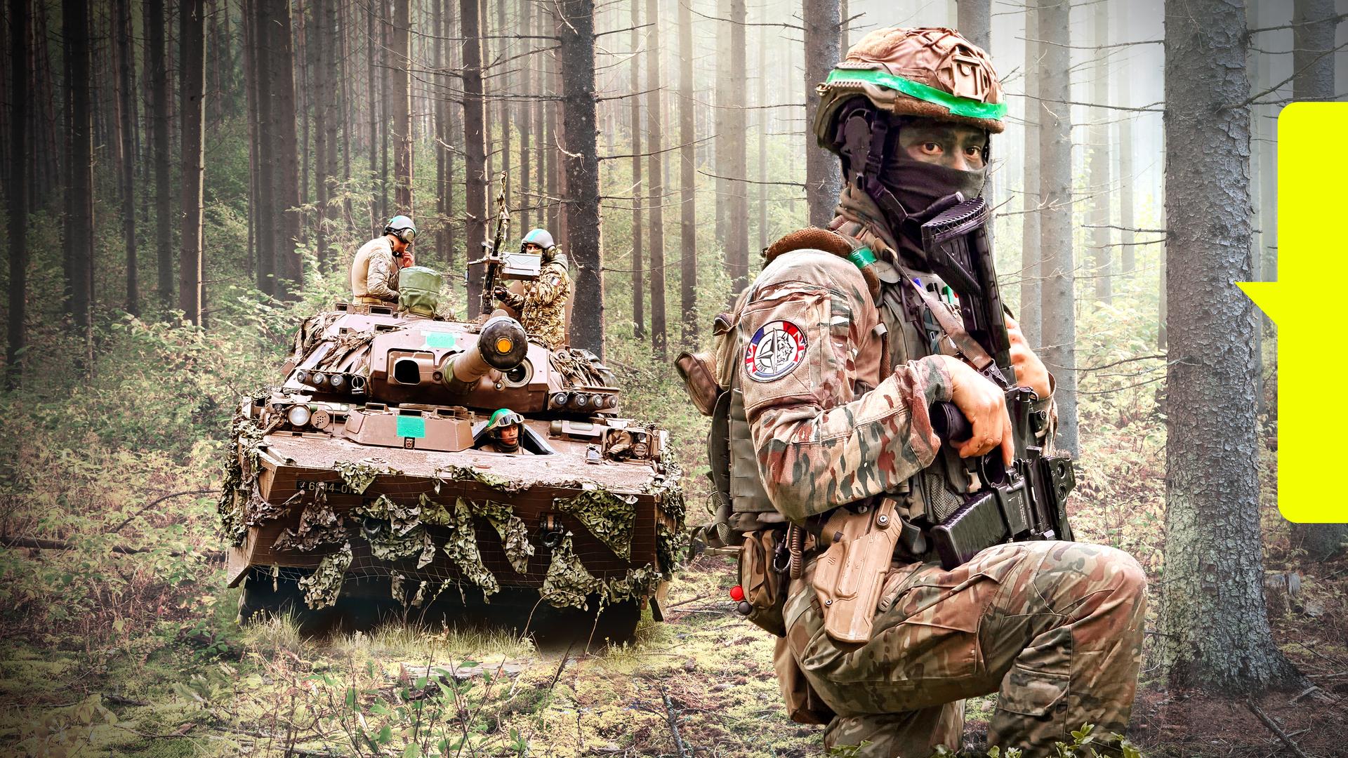Fremdenlegion: Im Kampf für Europa - NATO-Manöver in Estland