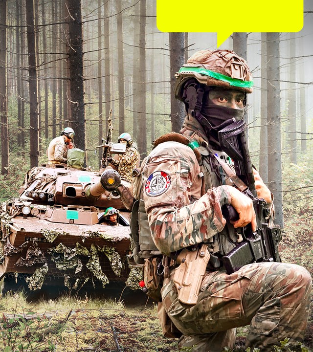 Fremdenlegion: Im Kampf für Europa - NATO-Manöver in Estland