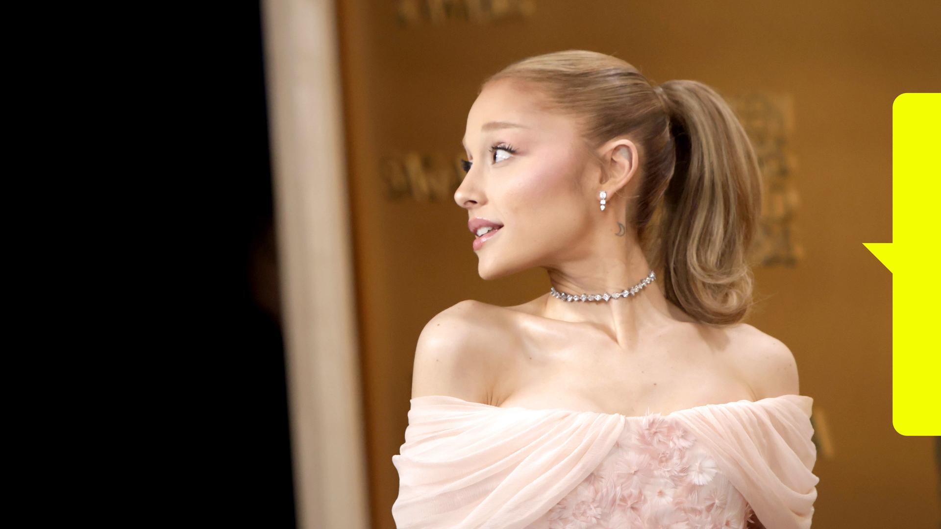 Ariana Grande auf dem roten Teppich bei den 31.Screen Actors Guild Award im Februar 2025