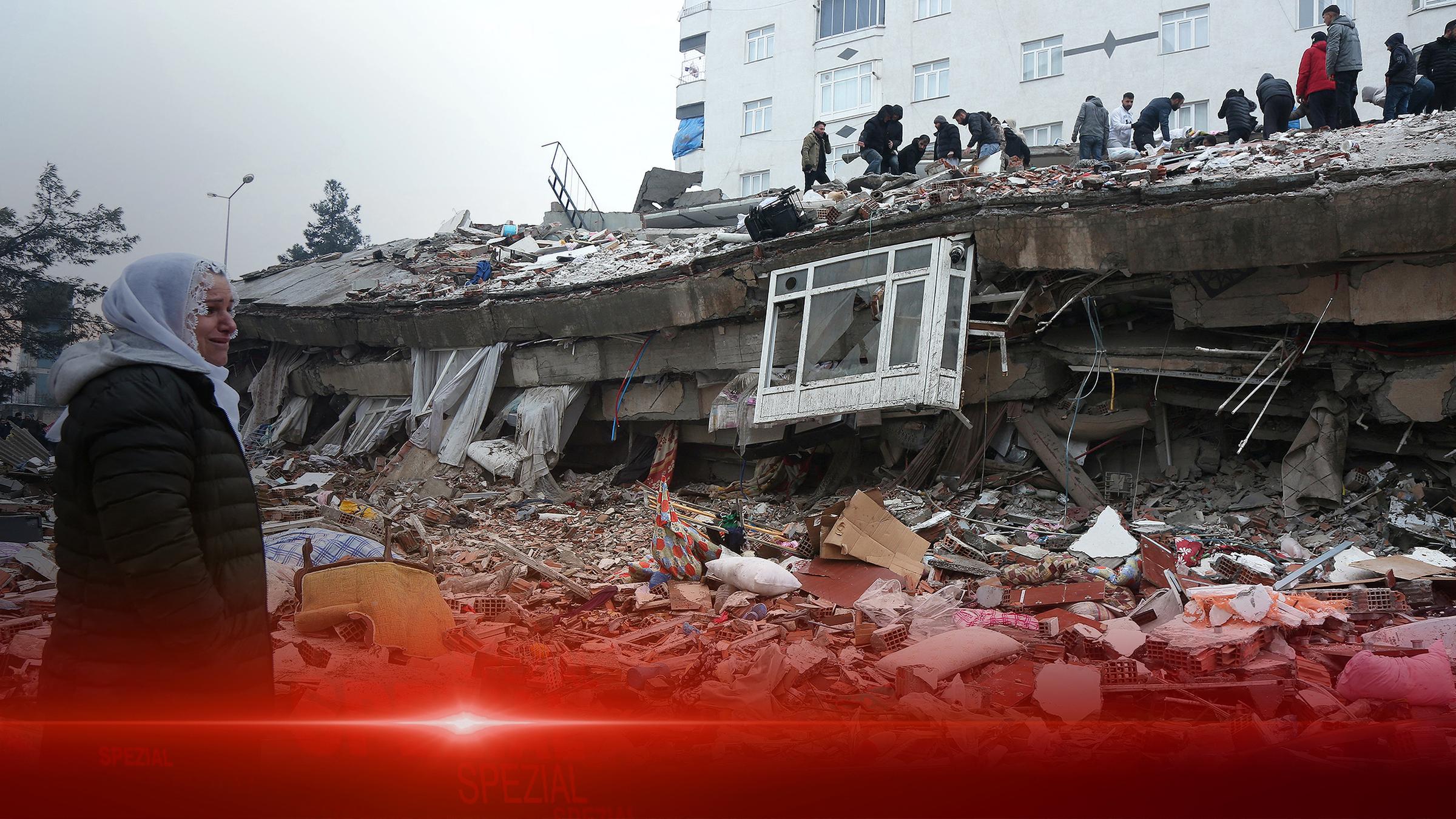 ZDFspezial: Erdbeben in der Türkei