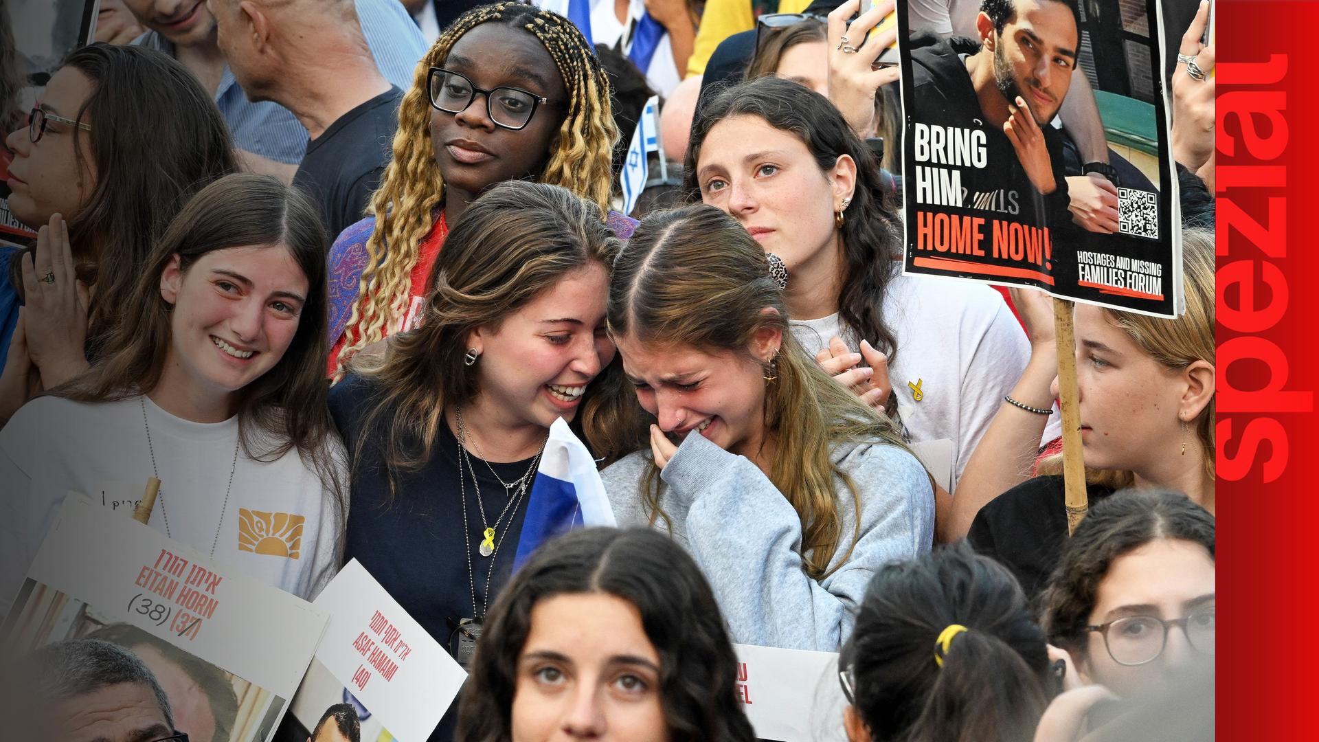 ZDFspezial: Geiseln in Freiheit - Hoffnung auf Frieden in Nahost