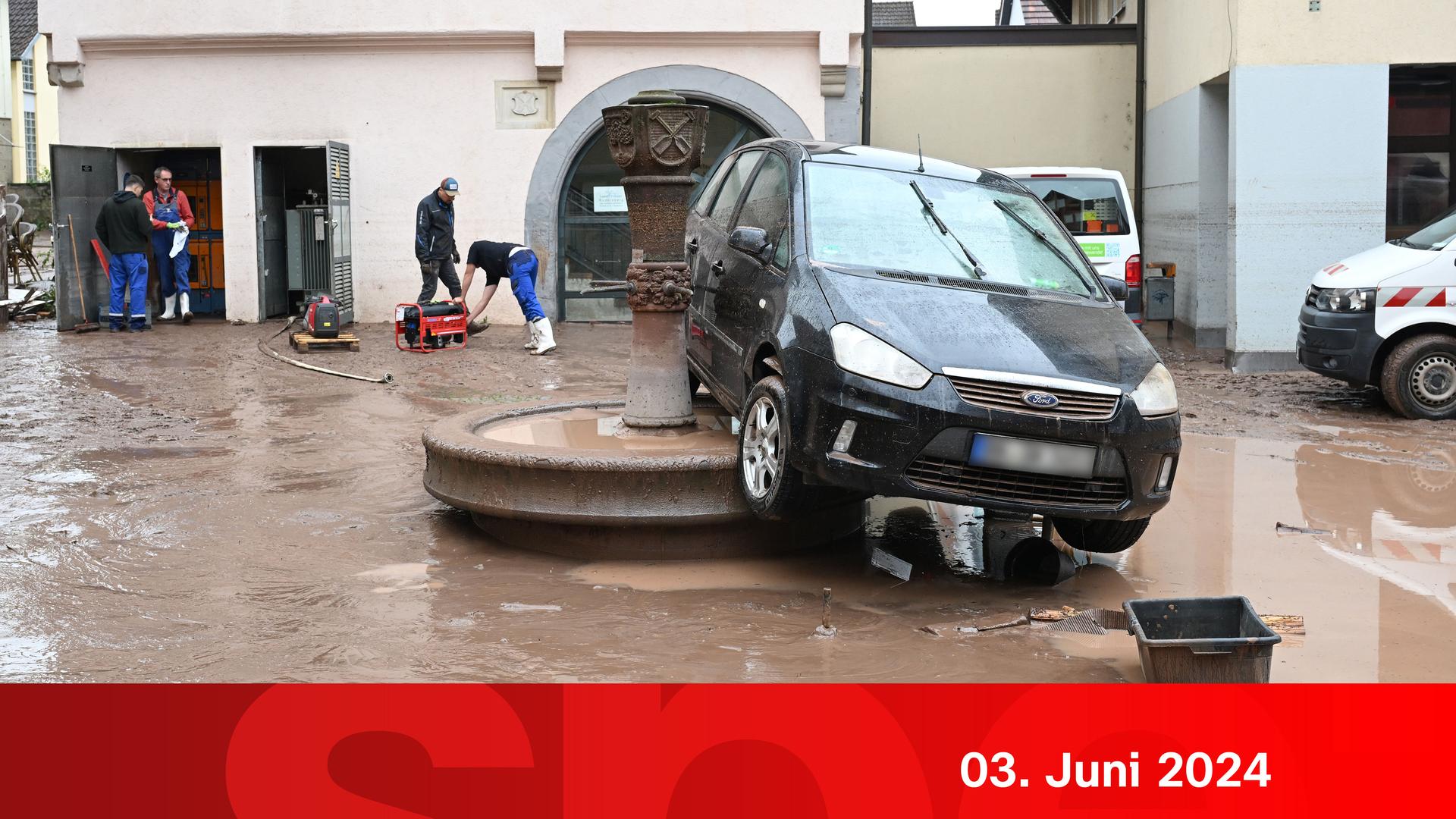 ZDFspezial zum Hochwasser am 03.06.2024