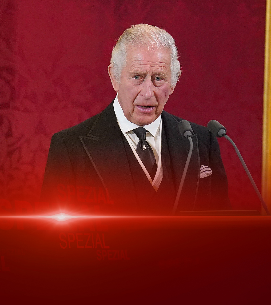 ZDFspezial: Charles bei Thronrede