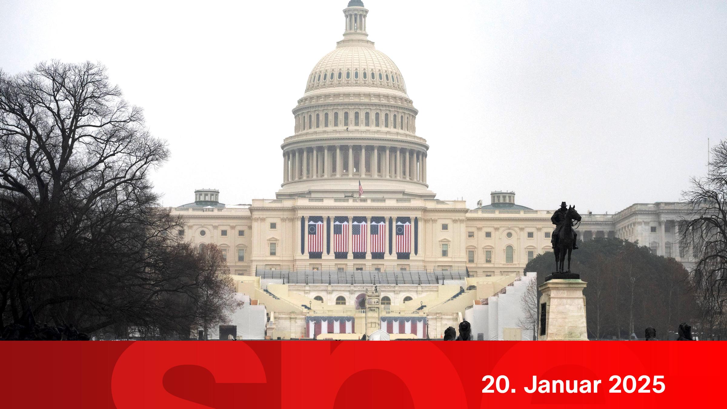 Blick auf das Capitol in Washington DC