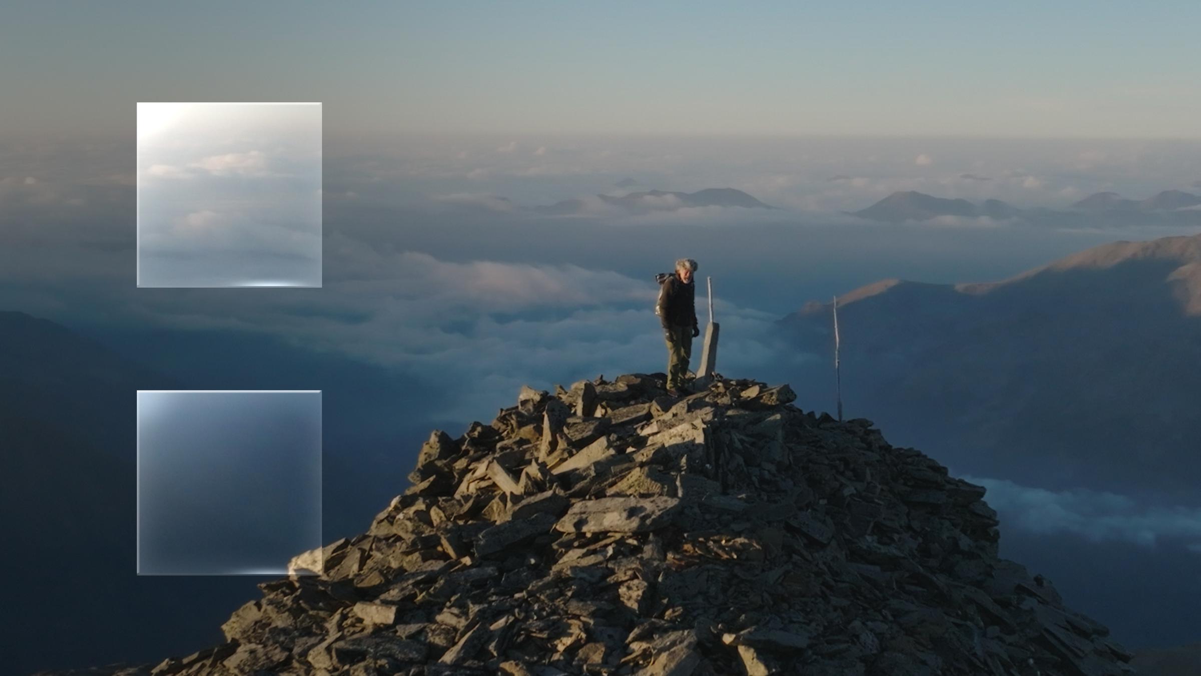 Fotomontage mit Reinhold Messner