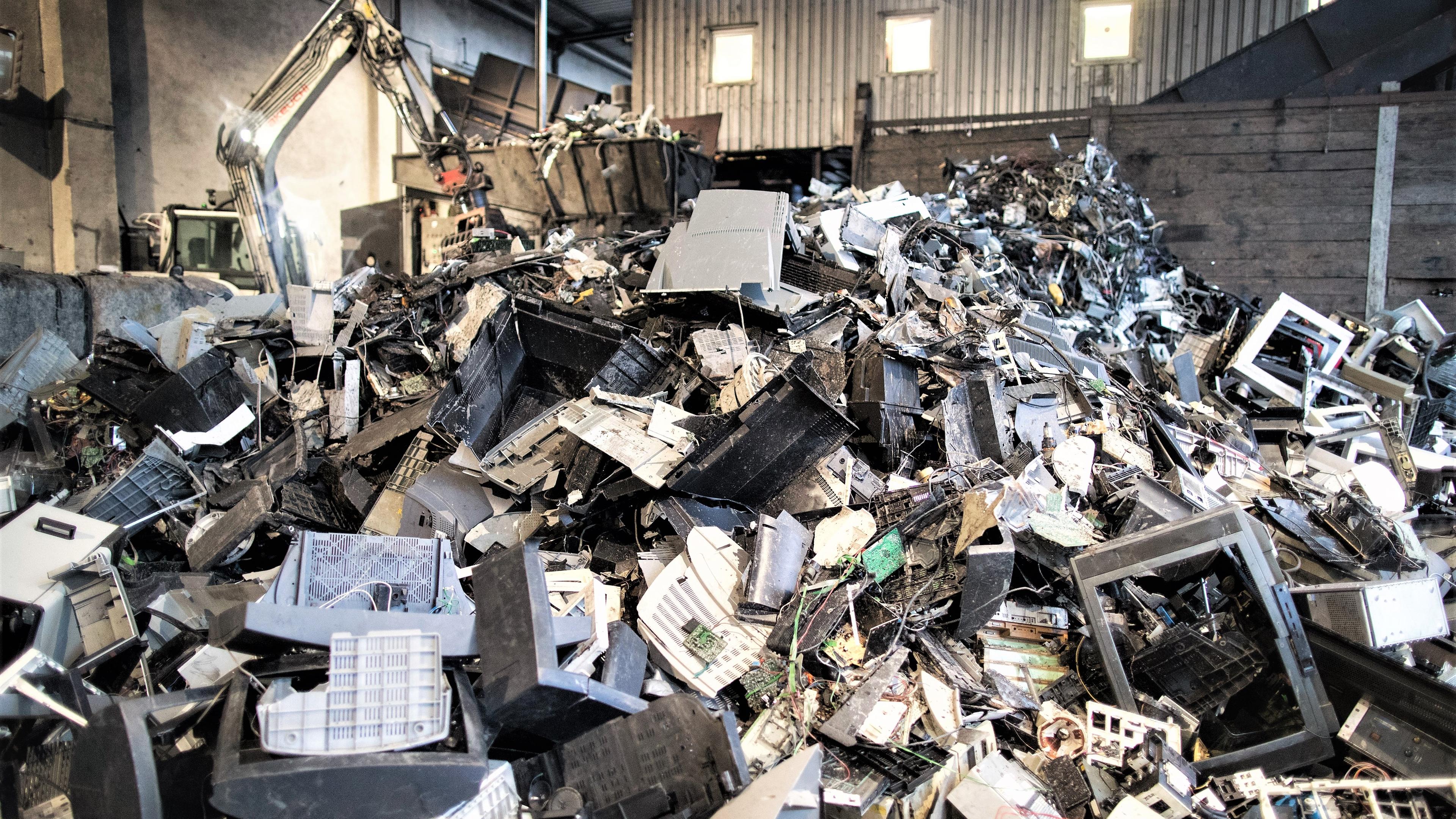 Elektroschrott in Halle