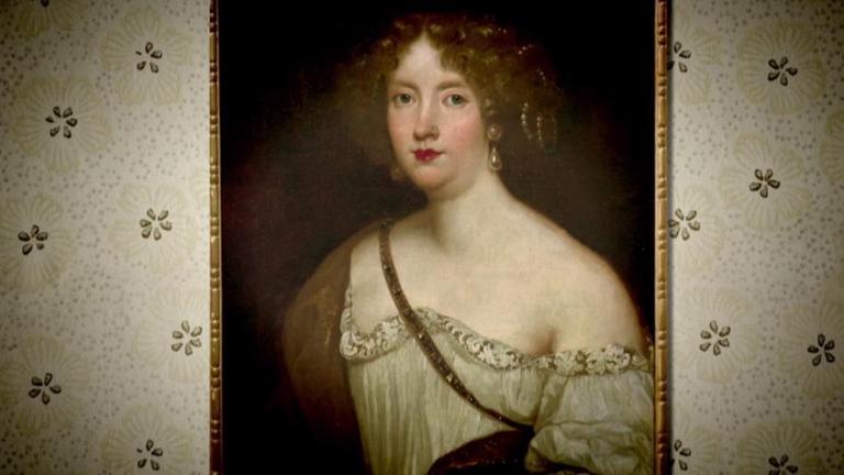 Zeitgenössisches Gemälde von Liselotte von der Pfalz.