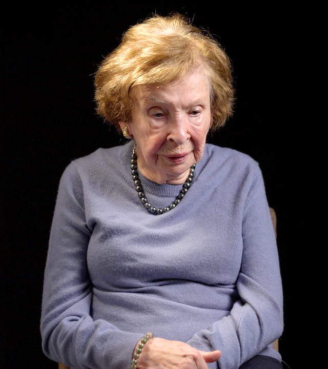 Holocaustüberlebende Helen Stein.