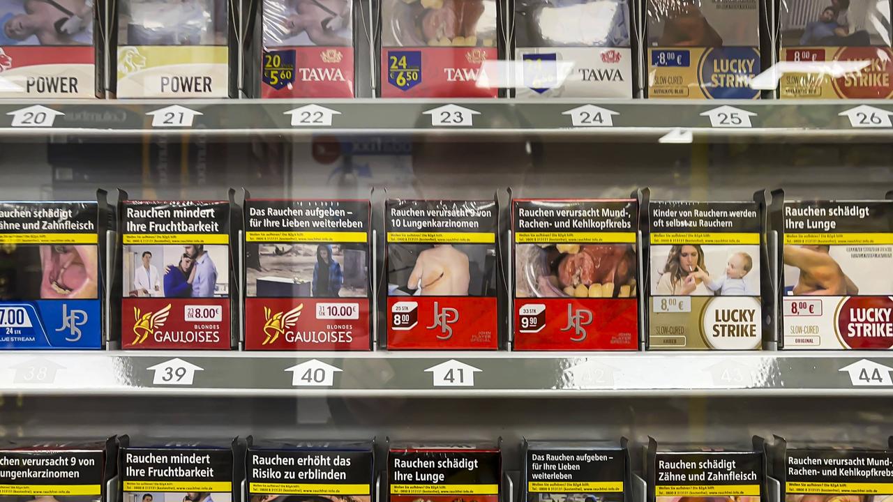 BGHUrteil Warnung für Zigarettenautomaten im Supermarkt ZDFheute