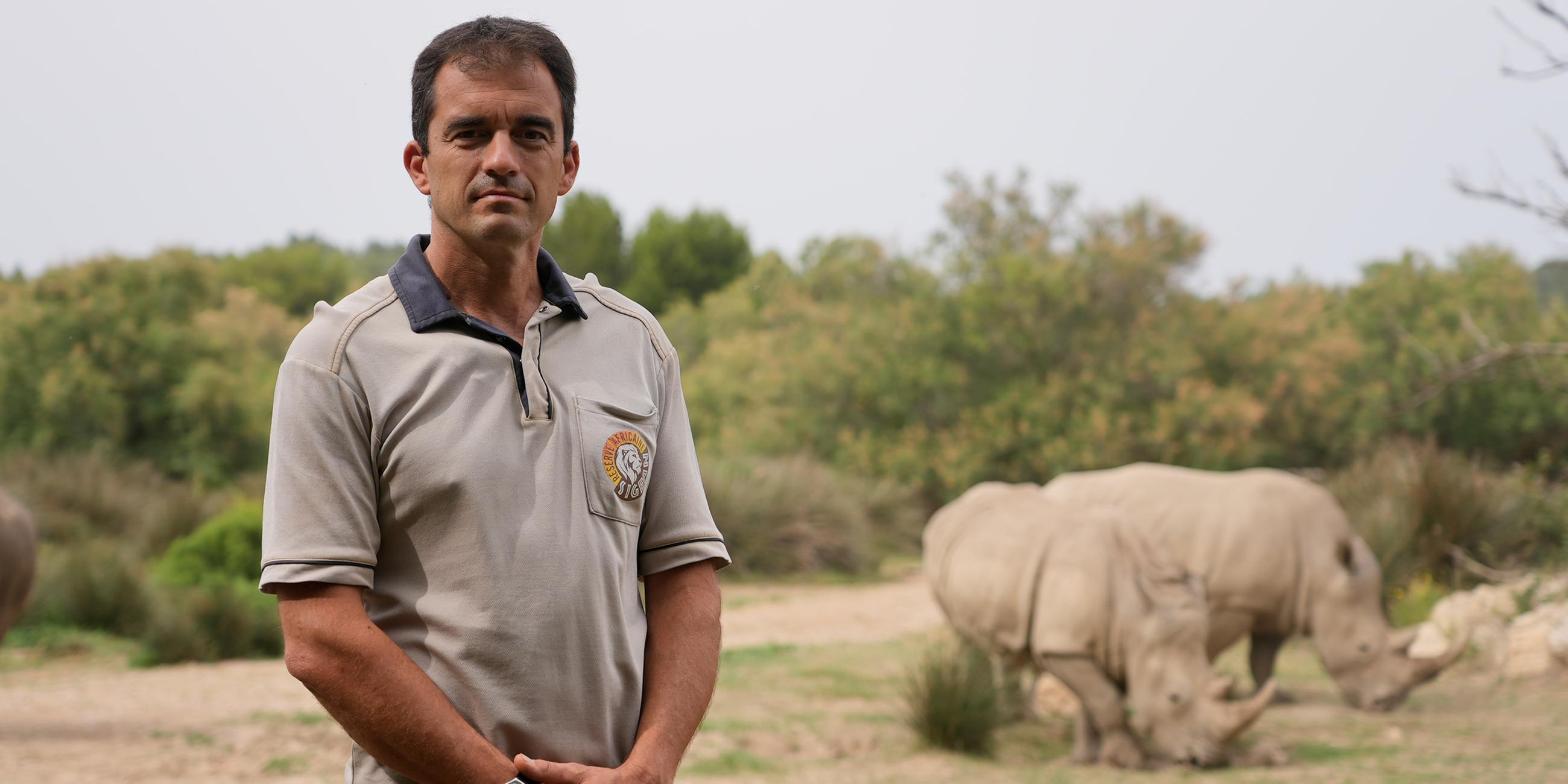 Zoodirektor Antoine Joris leitet das Réserve Africaine de Sigean - eine „afrikanische“ Savanne an der französischen Küste.
