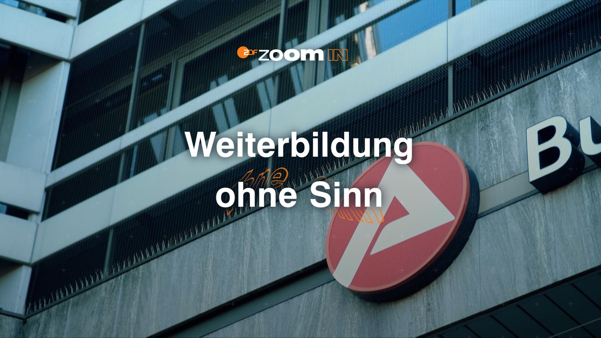 zoomIN: Weiterbildung ohne Sinn