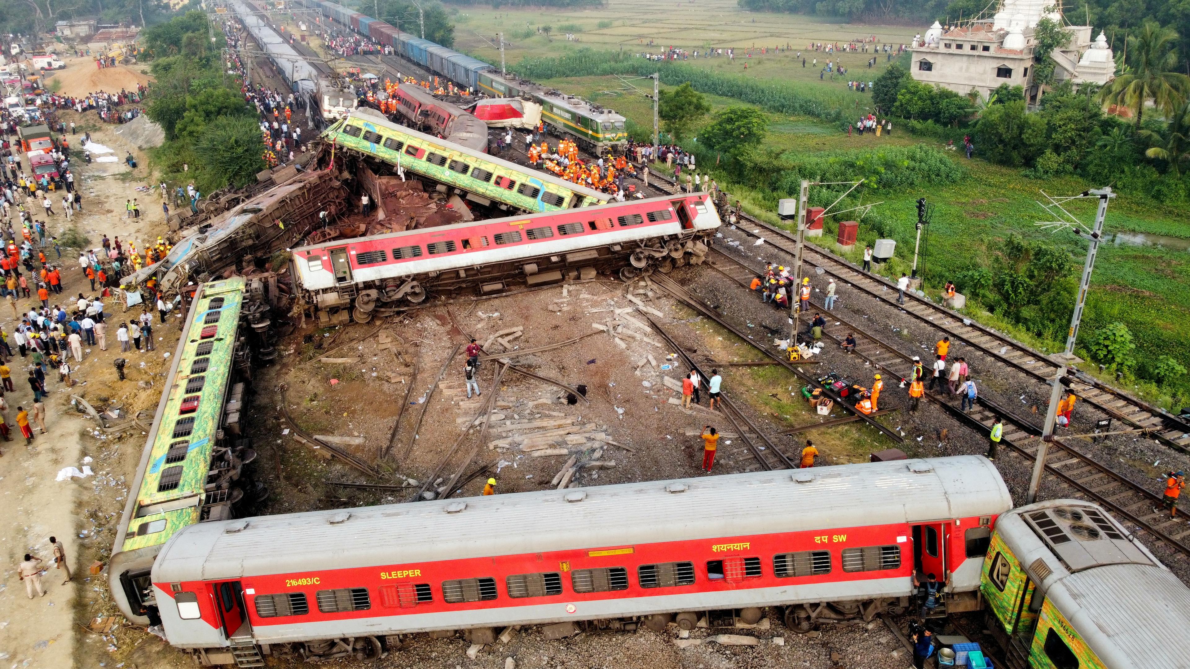 Zugunglück in Balasore, Indien