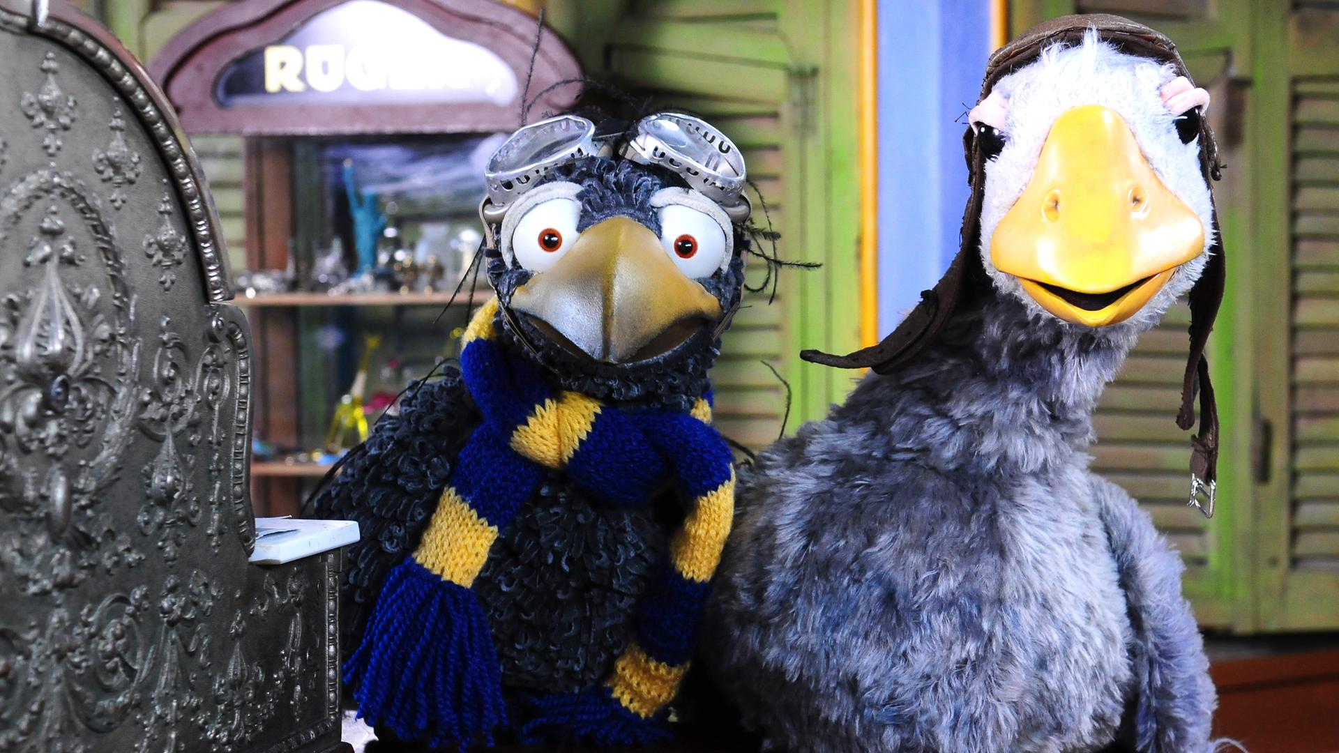 Rabe Rudi und Zugvogel Fridolin