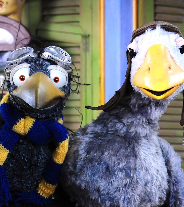 Rabe Rudi und Zugvogel Fridolin