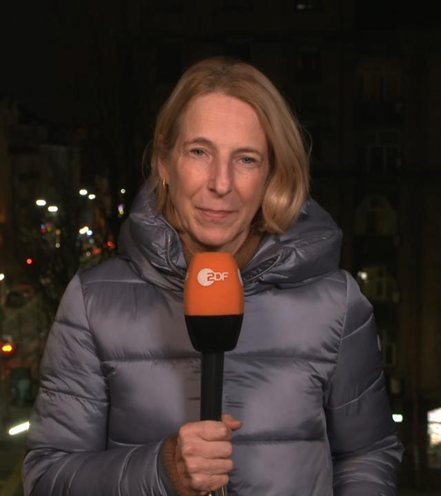 ZDF-Reporterin Katrin Eigendorf in Kiew.